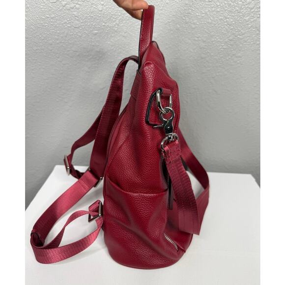 S-ZONE Women’s Pebbled Cowhide Leather Backpack/ Shoulder Bag NWOT Amazon.com: S-ZONE Leather Backpack Purses for Women  main image 3